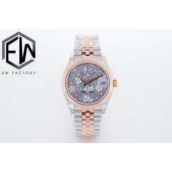 Rolex-Datejust 31mm RG/SS Flower Dial EWF(GDF) MY8215