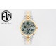 Rolex-Datejust 31mm YG/SS Jubilee Green Flower EWF(JDF) A2824