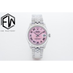 Rolex-Datejust 31mm 278274 SS/SS Pink/Rmn EWF(GDF) MY8215
