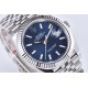 Rolex-Datejust 126234 36mm Jub SS/SS Blue Texetured Dial Clean SH3235