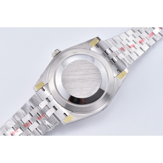 Rolex-Datejust 126234 36mm Jub SS/SS Blue Texetured Dial Clean SH3235