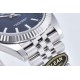 Rolex-Datejust 126334 41mm Oys SS/SS Blue Texetured Dial Clean SH3235