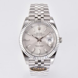 Rolex-Datejust 126234 36mm Jub SS/SS Silver Dial Clean VR3235