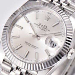 Rolex-Datejust 126234 36mm Jub SS/SS Silver Dial Clean VR3235