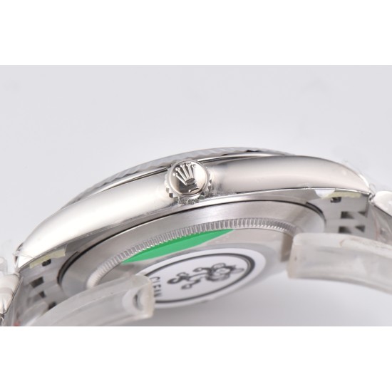 Rolex-Datejust 126234 36mm Jub SS/SS Silver Dial Clean VR3235