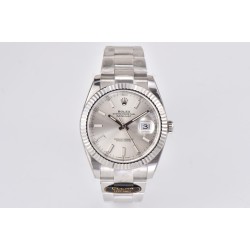 Rolex-Datejust 126334 41mm SS/SS Silver/Stk CLEAN(EWEF) A3235