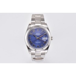 Rolex--Datejust 126334 41MM Blue/Roman 904L Oyster Bracelet Clean VR3235
