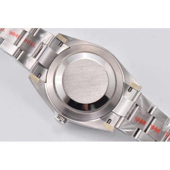 Rolex--Datejust 126334 41mm Oyster 904L SS/SS Grey/Stk Clean VR3235