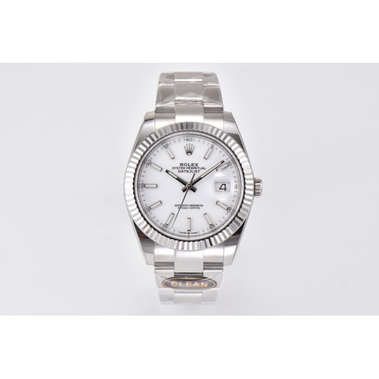 Rolex--Datejust 126334 41mm Oyster SS/SS Silver/Stk Clean VR3235