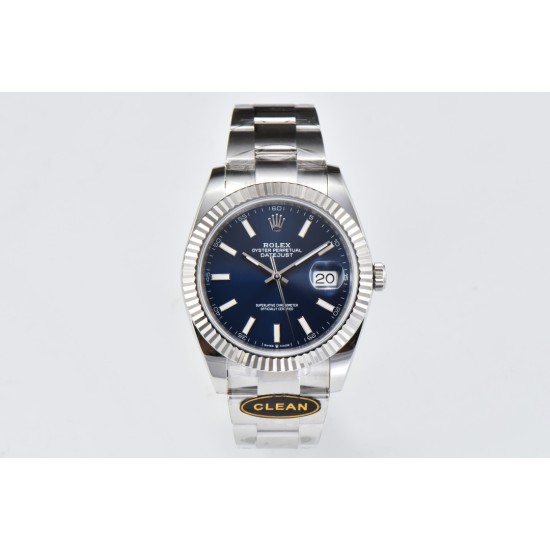 Rolex--Rolex - Datejust 126334 41mm Oyster 904L Blue SS/SS Clean VR3235