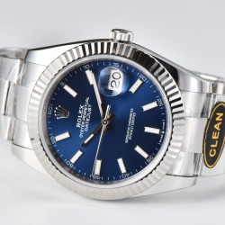 Rolex--Rolex - Datejust 126334 41mm Oyster 904L Blue SS/SS Clean VR3235