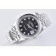 Rolex-Datejust 126334 41mm Jub SS/SS Black/Mois Clean VR3235