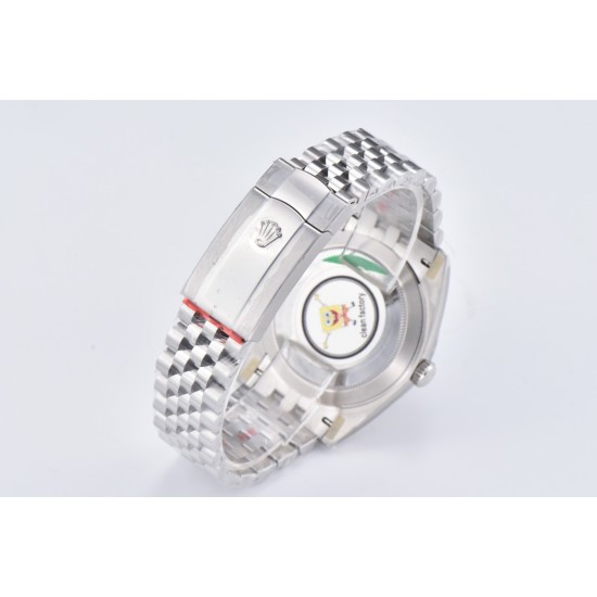 Rolex-Datejust 126334 41mm Jub SS/SS Grey/Mois Clean VR3235