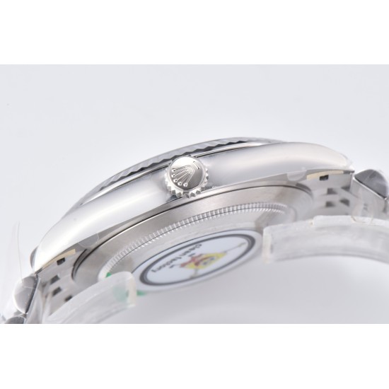 Rolex-Datejust 126334 41mm Jub SS/SS Grey/Mois Clean VR3235