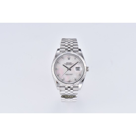 Rolex-Datejust 126334 41mm Jub SS/SS Mop/Mois Clean VR3235