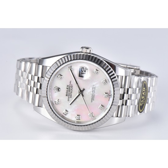 Rolex-Datejust 126334 41mm Jub SS/SS Mop/Mois Clean VR3235