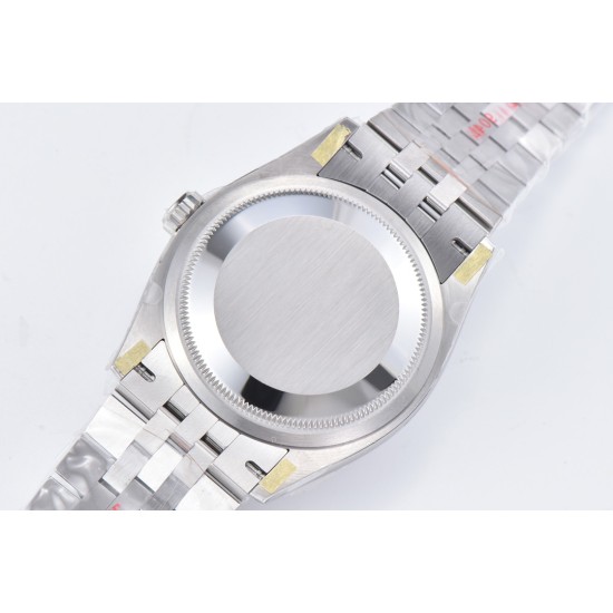 Rolex-Datejust 126234 36mm Jub SS/SS Grey/Stk CLEAN(JQF) VR3235