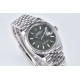 Rolex-Datejust 126234 36mm Jub SS/SS Palm Motif Green/Stk CLEAN(VSF) VS3235