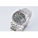 Rolex-Datejust 126234 36mm Jub SS/SS Palm Motif Green/Stk CLEAN(VSF) VS3235