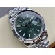 Rolex-Datejust 126334 41mm Jub SS/SS Green/Stk VSF VS3235