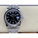 Rolex-Datejust 126334 41mm Jub Flt 904L SS/SS Black/Stk VSF VS3235