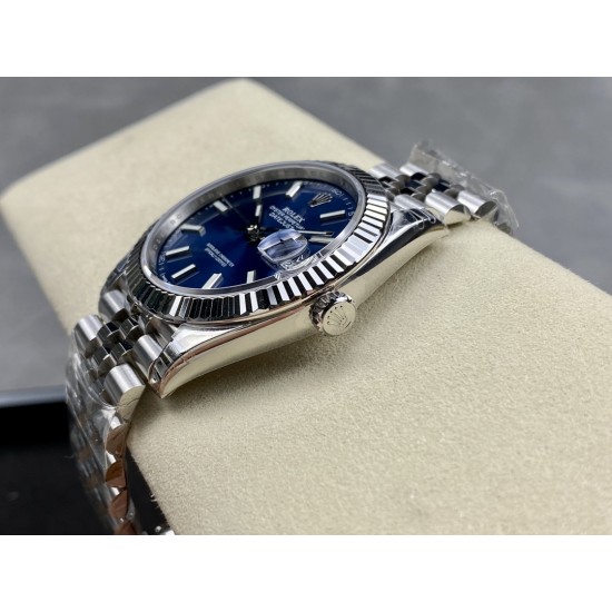 Rolex-Datejust 126334 41mm Jub Flt 904L SS/SS Blue/Stk VSF VS3235