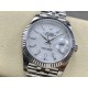 Rolex-Datejust 126334 41mm Jub Flt 904L SS/SS White/Stk VSF VS3235
