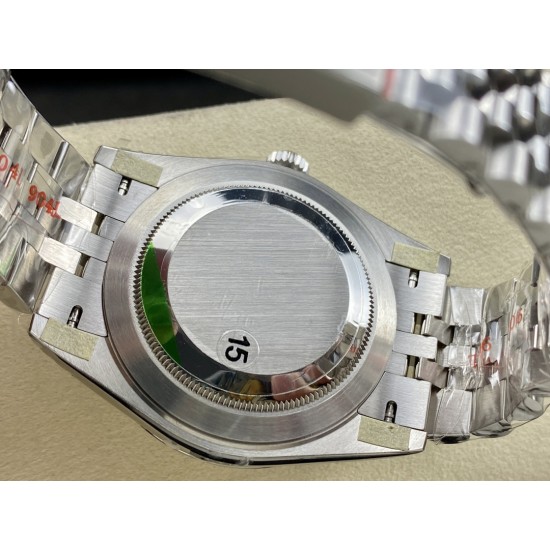 Rolex-Datejust 126334 41mm Jub Flt 904L SS/SS White/Stk VSF VS3235