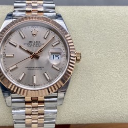 Rolex-Datejust 41mm 126331 Jub RG/SS Champagne Dial VSF VS3235