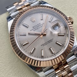 Rolex-Datejust 41mm 126331 Jub RG/SS Champagne Dial VSF VS3235