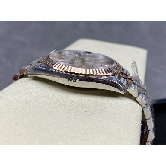 Rolex-Datejust 41mm 126331 Jub RG/SS Champagne Dial VSF VS3235