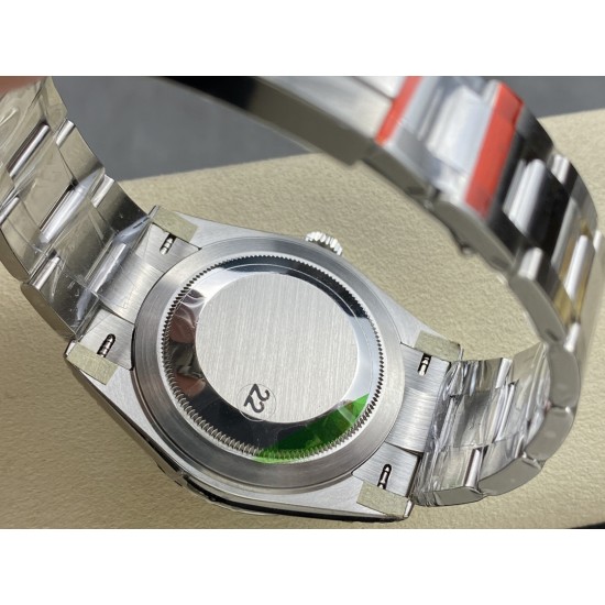 Rolex-Datejust 126334 41mm Oys SS/SS Green/Stk VSF VS3235