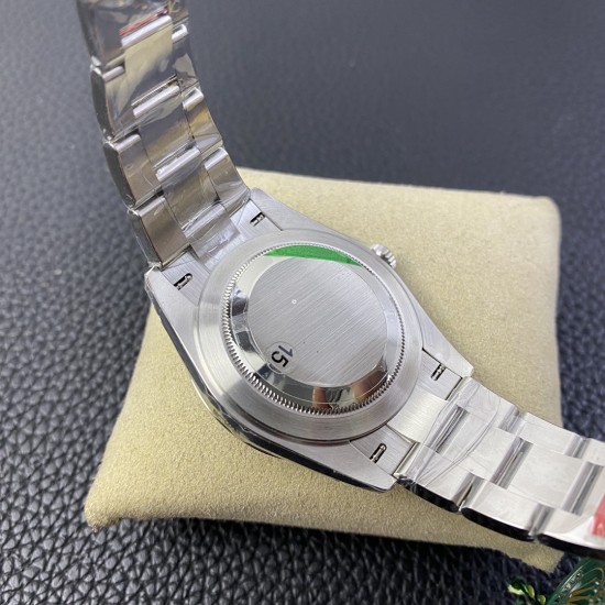 Rolex--Datejust 126300 41mm Oyster 904L SS/SS Grey/Stk VSF VS3235