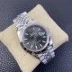 Rolex-Datejust 126334 41mm Jub Flt 904L SS/SS Grey/Stk VSF VS3235