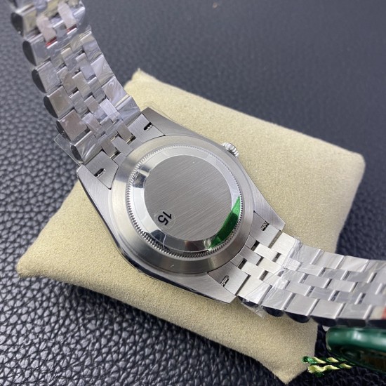 Rolex-Datejust 126334 41mm Jub Flt 904L SS/SS Grey/Stk VSF VS3235