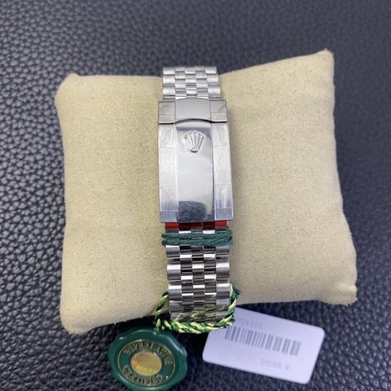 Rolex-Datejust 126300 41mm Jubilee 904L SS/SS Blue/Stk VSF VS3235