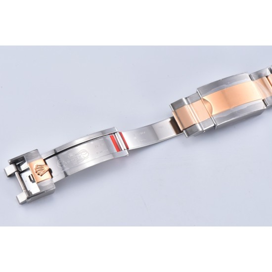 Rolex-GMT II 126711 CHNR Rootbeer Oys 40mm SS/RG Blk CLEAN DD3285 Super Clone