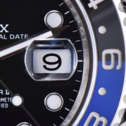 Rolex-GMT II 126710 Batgirl Jub 40mm SS/SS Black Clean DD3285 Super Clone