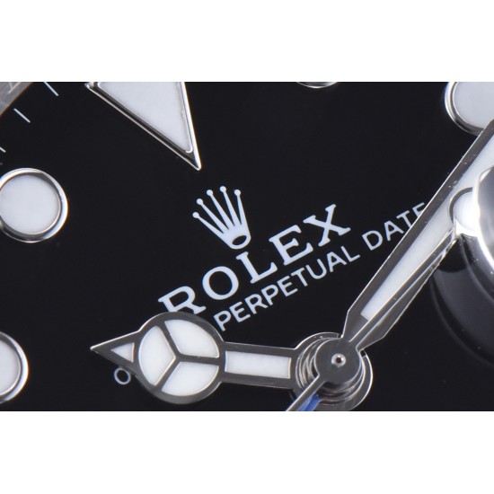 Rolex-GMT II 126710 Batgirl Jub 40mm SS/SS Black Clean DD3285 Super Clone