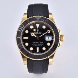 Rolex-Yacht-Master 226658 42mm YG/RU Black/Dot Clean VR3235