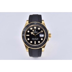 Rolex-Yacht-Master 226658 42mm YG/RU Black/Dot Clean VR3235