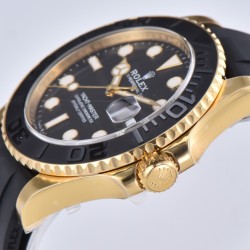 Rolex-Yacht-Master 226658 42mm YG/RU Black/Dot Clean VR3235