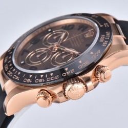 Rolex-Daytona 116515 40mm RG/RU Brown/Num Clean DD4130