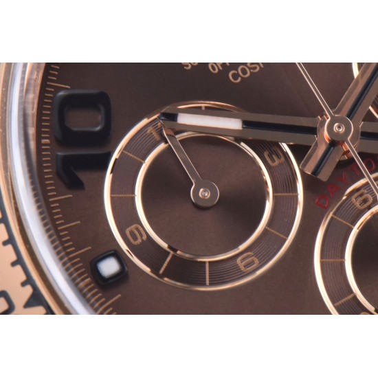 Rolex-Daytona 116515 40mm RG/RU Brown/Num Clean DD4130