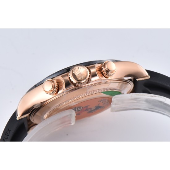 Rolex-Daytona 116515 40mm RG/RU Brown/Num Clean DD4130