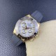 Rolex-Daytona 116518 40mm YG/RU White/Stk Clean DD4130