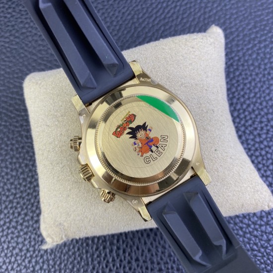 Rolex-Daytona 116518 40mm YG/RU White/Stk Clean DD4130