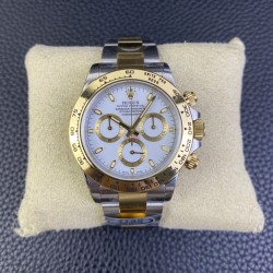 Rolex-Daytona 126503 40mm YG/SS White/Stk Clean DD4131 Super Clone