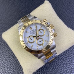 Rolex-Daytona 126503 40mm YG/SS White/Stk Clean DD4131 Super Clone