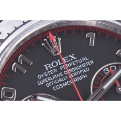 Rolex-Daytona 116519 40mm SS/RU Black/Num Clean DD4130